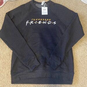 Tennessee Friends Black Sweatshirt